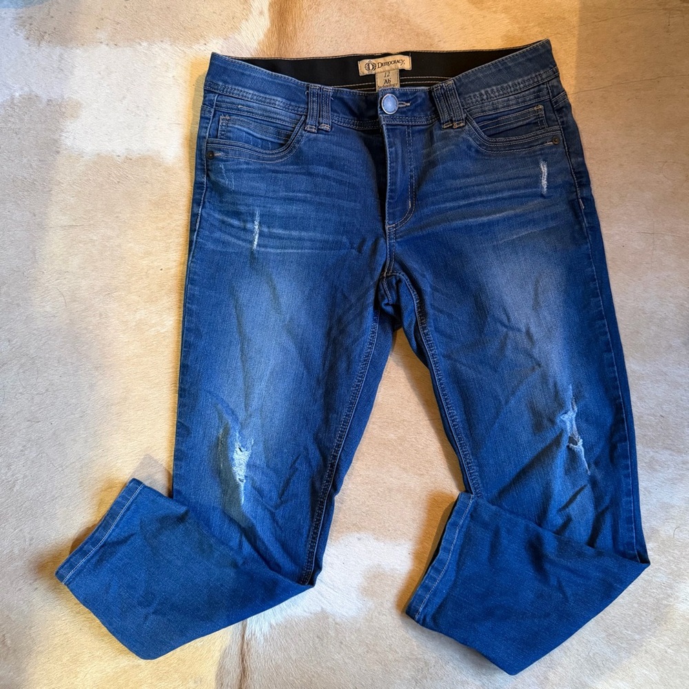 Democracy Ab Technology Ankle Skinny Jeans - size 12